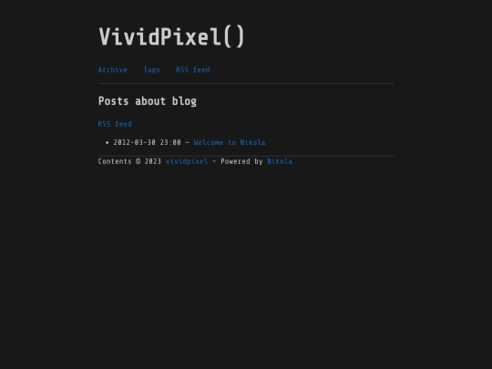 categories/blog screenshot