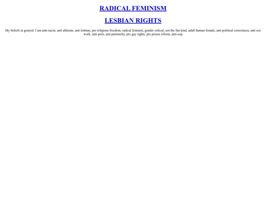 Politics screenshot