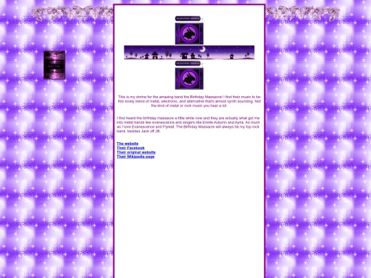 The Birthday Massacre/thebirthdaymassacreshrine screenshot