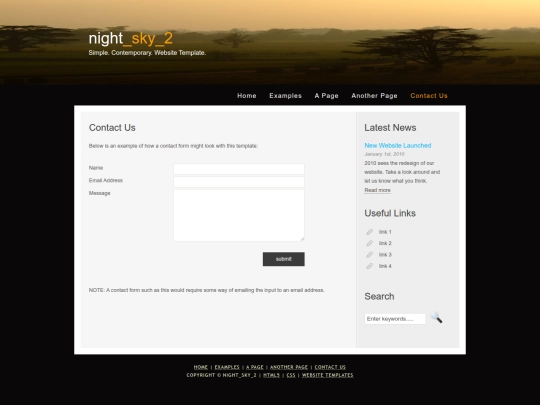 contact screenshot