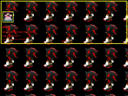 testing screenshot
