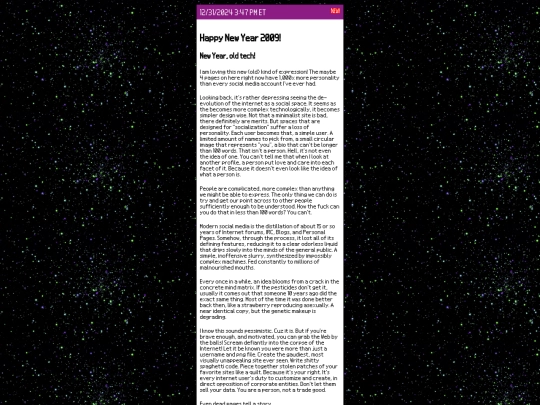 blog screenshot