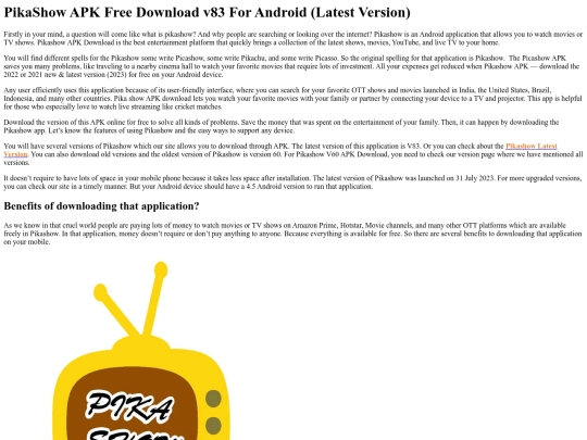 PikashowApkDownloadForAndroid screenshot