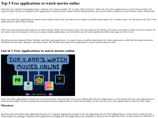 free-applications-to-watch-movies-online screenshot