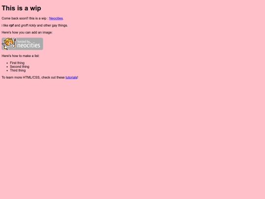 index screenshot