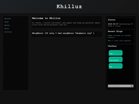 home screenshot