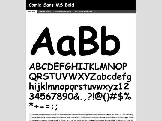 font/comicbd-demo screenshot