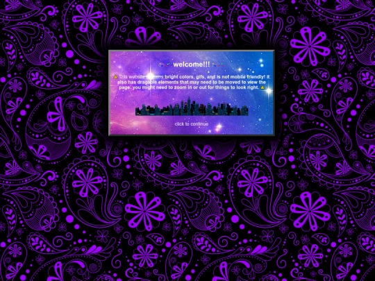 welcome screenshot