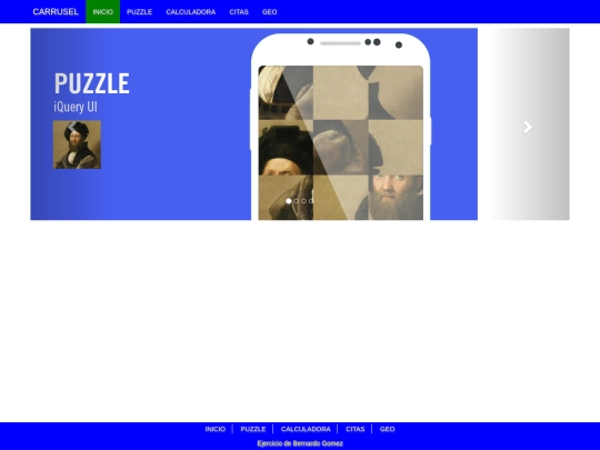 carrusel screenshot