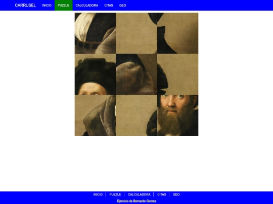 carrusel/puzzle screenshot