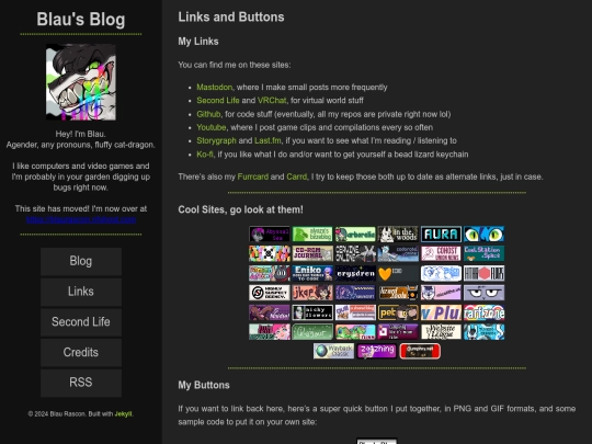 links screenshot