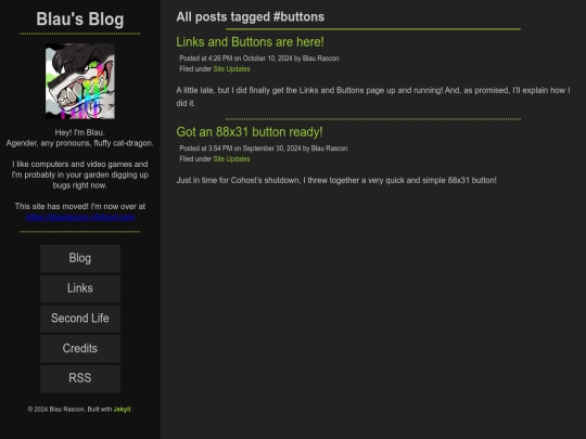 tag/buttons screenshot