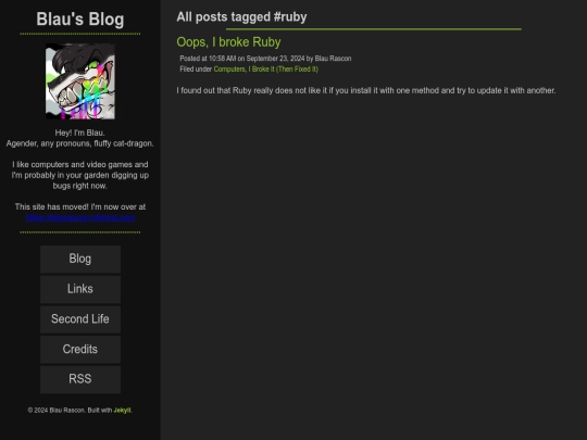 tag/ruby screenshot