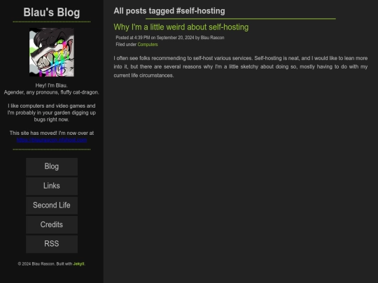 tag/self-hosting screenshot