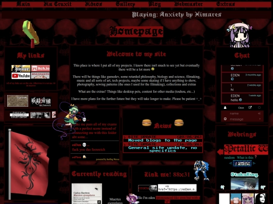 HOMEPAGE screenshot