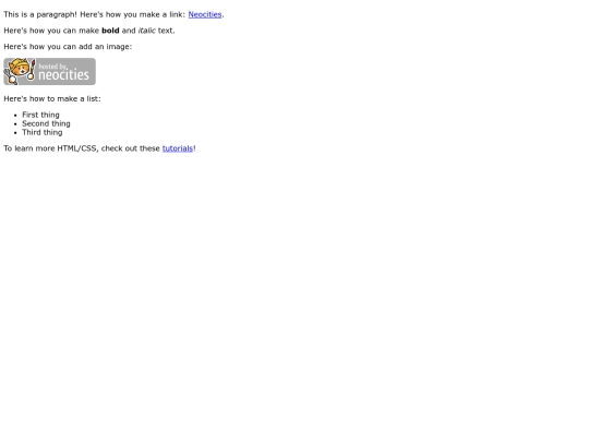 index screenshot