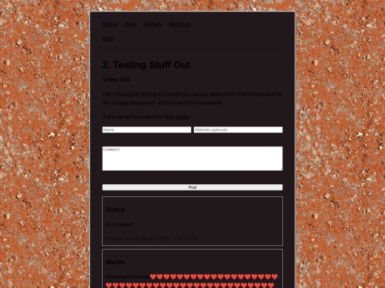 homepage/posts/2025-05-12-2.- testing stuff out screenshot