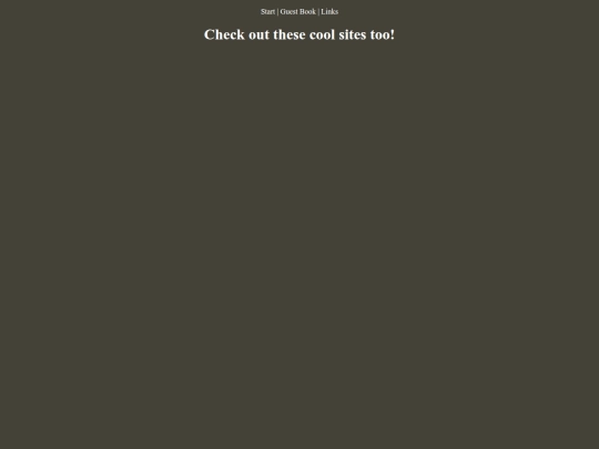 Links screenshot