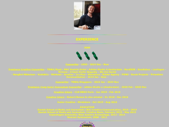 experience screenshot
