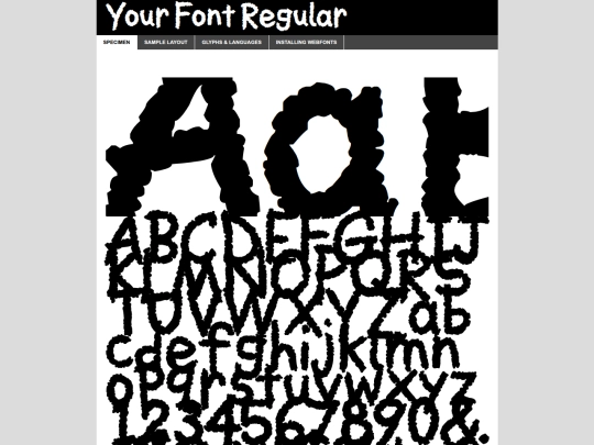 faithbreaker_font-demo screenshot