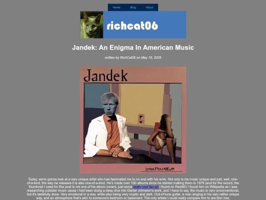 blog/jandek screenshot