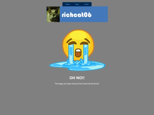 blog/not_found screenshot