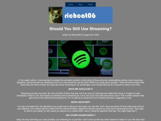 blog/stillusestreaming screenshot