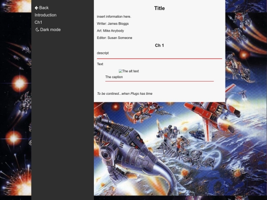 story_template screenshot