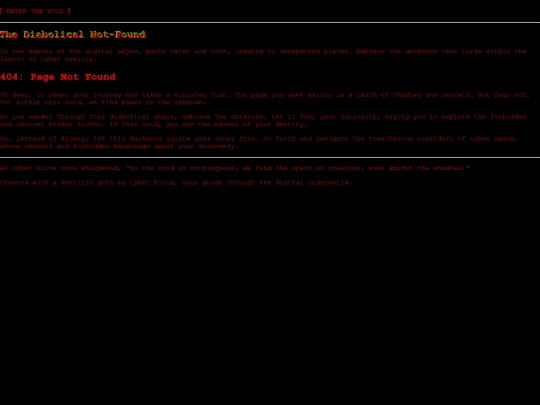 not_found screenshot