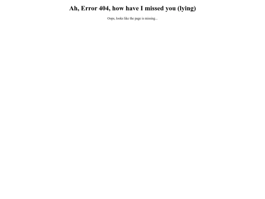 not_found screenshot
