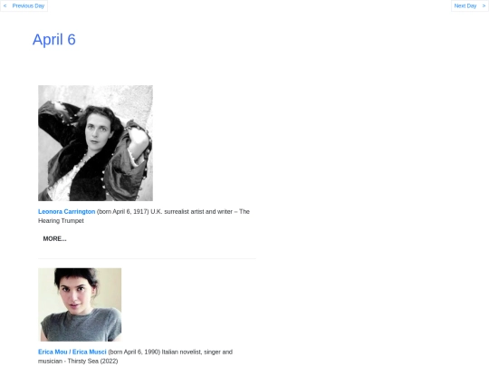 Aprbdays/Apr6 screenshot