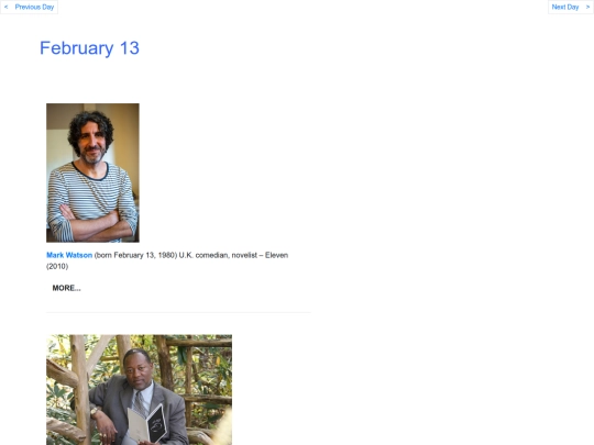 Febbdays/Feb13 screenshot