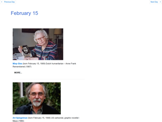 Febbdays/Feb15 screenshot