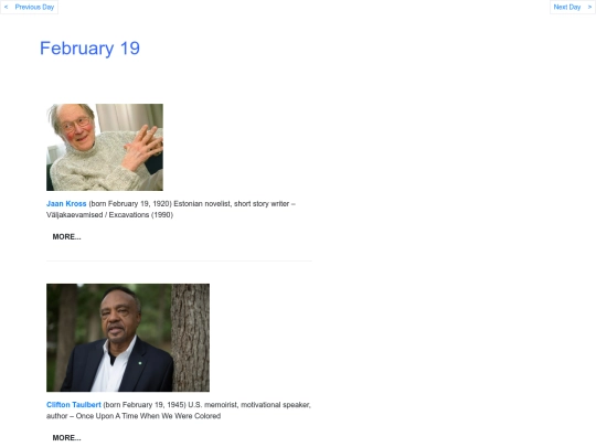 Febbdays/Feb19 screenshot