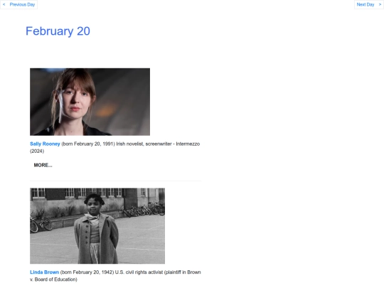 Febbdays/Feb20 screenshot