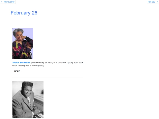 Febbdays/Feb26 screenshot