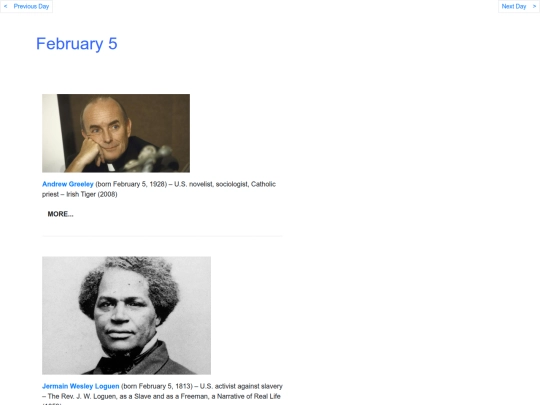 Febbdays/Feb5 screenshot