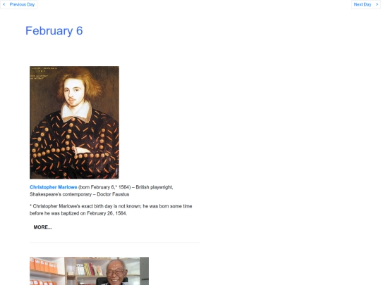 Febbdays/Feb6 screenshot
