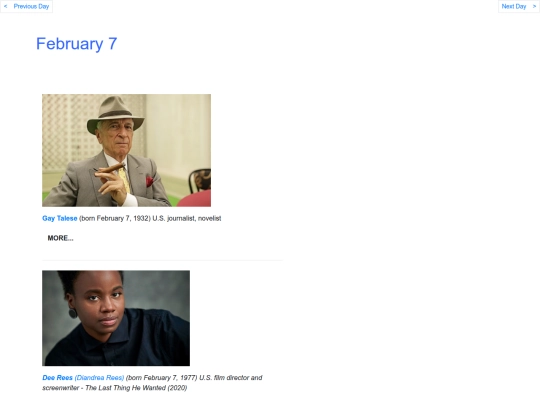 Febbdays/Feb7 screenshot