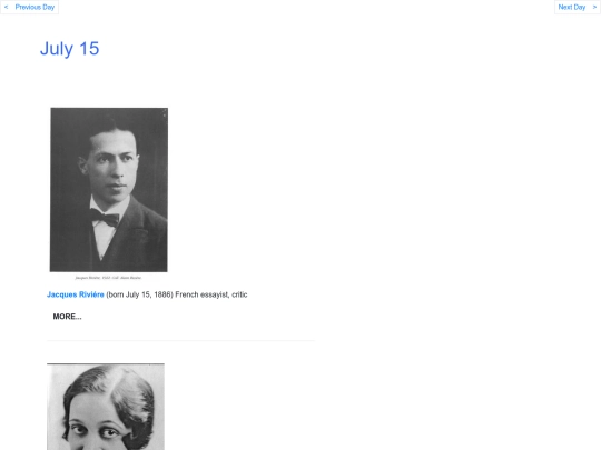 Julbdays/Jul15 screenshot