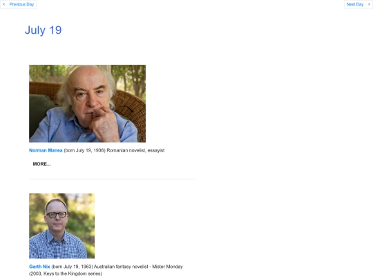 Julbdays/Jul19 screenshot