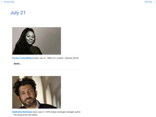 Julbdays/Jul21 screenshot
