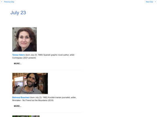 Julbdays/Jul23 screenshot