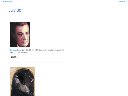 Julbdays/Jul30 screenshot