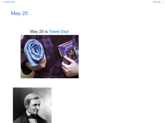Maybdays/May25 screenshot