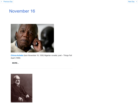 Novbdays/Nov16 screenshot
