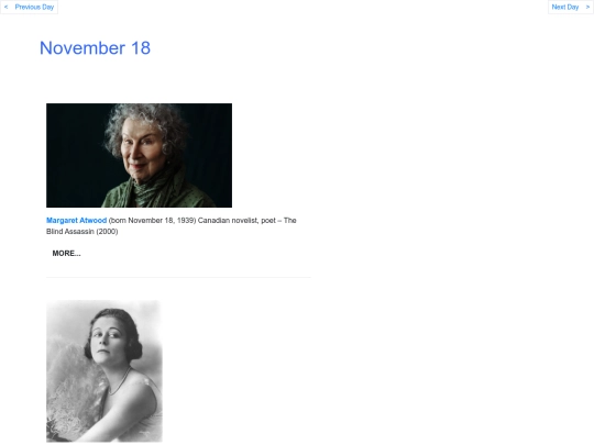 Novbdays/Nov18 screenshot