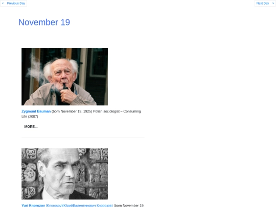 Novbdays/Nov19 screenshot