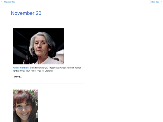Novbdays/Nov20 screenshot