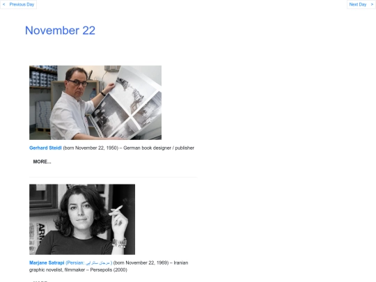 Novbdays/Nov22 screenshot